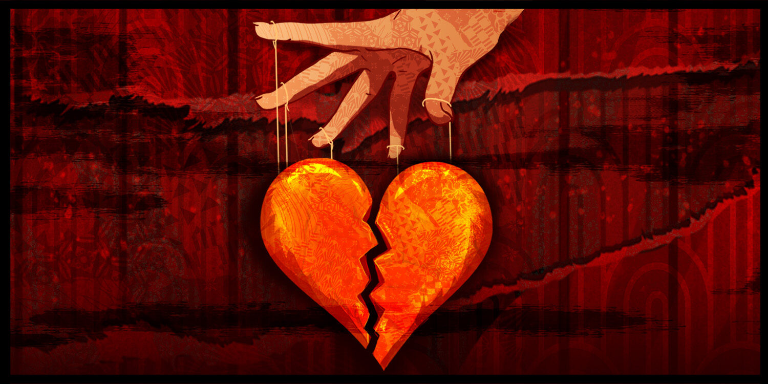 graphic for Angel City Brewery's Broken Hearts Circus event!