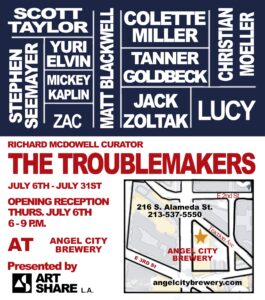 Flyer for ArtShare Gallery